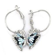 Fashion Pearl Crystal Rhinestone Gold/Silver Plated Earring Ear Stud Jewelry N7