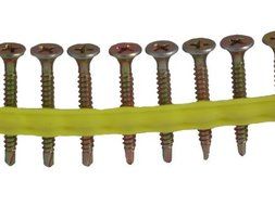 Quik Drive DWFSD114PS Drywall Screws 1 1/4-Inch Bugle Head, Fine Thread, Self-Drill Point with Gray Phosphate...