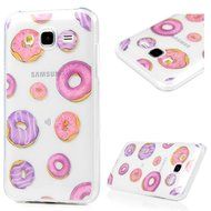 2015 Galaxy J5 Case, YOKIRIN Colorful Clear Skin Shell Slim Fit Case Translucent Impact Resistant Anti Slip Flexible...