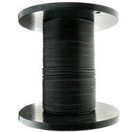 CableWholesale's 6 Fiber Indoor/Outdoor Fiber Optic Cable, Multimode, 62.5/125, Black, Riser Rated, Spool, 1000...
