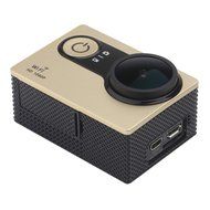 Choice Goods 2.0inch 12MP Wifi 170 Degree Wide Angle FULL HD 1080P Waterproof Sport Action Camera - Gold N5