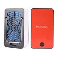 Chinatera Portable Rechargeable Mini Cooler Portable Air Conditioning Electric Cooling Fan(Runs on Batteries or... N3