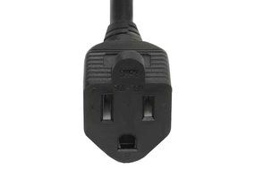 SF Cable 1 feet 18 AWG Monitor Power Adapter Cord NEMA 5-15R to IEC320 C14 N5