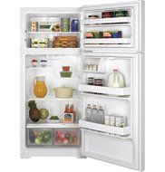 GE GTS16DTHWW 15.5 Cu. Ft. White Top Freezer Refrigerator - Energy Star - Right Hinge N2