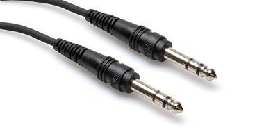 Hosa CSS-125 1/4 inch TRS to 1/4 inch TRS Balanced Interconnect Cable, 25 feet