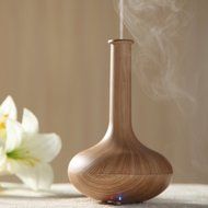TopReturn&reg; Bois Series 140ML Aromatherapy Essential Oil Diffuser Ionizer Air Humidifier, Wood Grain Style, Super... N2