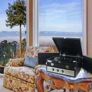 Pyle-Home PLTTB8UI Classical Vinyl Turntable Player with PC Record, iPod Player, AUX Input and Dual Fold-Out Speaker...