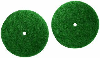 Genuine Koblenz Scrubbing Pads - 2 Pads and 2 Plastic Retainers (colors vary)