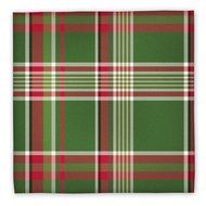 DII Christmas Holiday Holly Jolly Plaid Napkin, Set of 6 N5