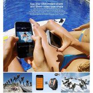 LADEY Waterproof 30M Sports 4K 24FPS HD Action Camera DV Video Recorder 2.0&quot; LTPS LCD WIFI Reomote Control 1080P... N10
