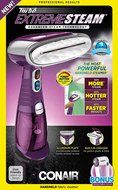 Conair Turbo Extreme Steam Hand Held Fabric Steamer with BONUS Travel Fabric Shaver N2
