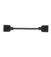 Kichler Lighting 2IC02BK 2-Inch Flexible Interconnect Cable, Black by Kichler