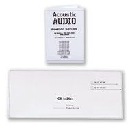 Acoustic Audio CS-IW26CC 250 Watts In-Wall Dual 6.5-Inch Center Channel Speaker, White