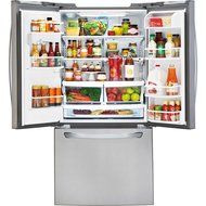 LG LFXS24623S 24.2 cu.ft. Ultra-Capacity French Door Refrigerator, Stainless Steel N3