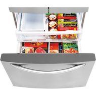 LG LFXS24623S 24.2 cu.ft. Ultra-Capacity French Door Refrigerator, Stainless Steel N4