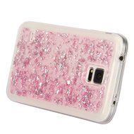 Galaxy S5 Neo Case,Galaxy S5 Case,ikasus Ultra Thin Clear Crystal Bling Shiny Giltter Rhinestone Clear Rubber... N2