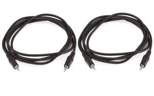 Monoprice 100647 50' 3.5mm Stereo Plug/Plug M/M Cable, Black N23