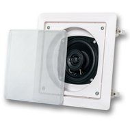 Acoustic Audio AS6S 4-Inch Square 2 Way Speaker (White)