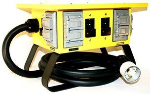 CEP Construction Electrical Products 6508GU 50-Amp Single Phase Power Box by CEP Construction Electrical Products