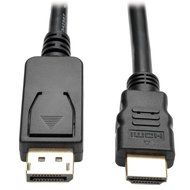 TRIPP LITE DisplayPort to HD Cable Adapter, DP to HDMI (M/M), DP2HDMI, 1080p, 20 ft. (P582-020) N5