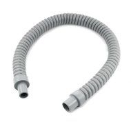 Plastic Water Drain Pipe Hose for Air Conditioner 60cm Long Gray