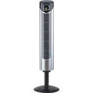 Optimus F-7522 42-Inch 3-Speed Tower Fan with Remote and LCD Digital Display, grey