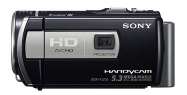 Sony HDR-PJ200 High Definition Handycam 5.3 MP Camcorder with 25x Optical Zoom and Built-in Projector (Black)... N10