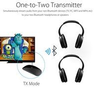 Fozela Simple Design Bluetooth Audio Receiver and Transmitter 2-in-1, Wireless Bluetooth Adapter with 3.5mm Stereo... N7