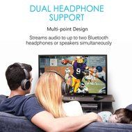 Fozela Simple Design Bluetooth Audio Receiver and Transmitter 2-in-1, Wireless Bluetooth Adapter with 3.5mm Stereo... N8
