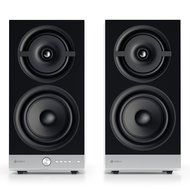 Raumfeld Stereo M Wireless Streaming Bookshelf Speakers (Pair, White) N8