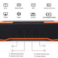 S8 Water Resistant Sporty Wi-Fi Speaker, 10W Dual High-Performance Acoustic Drivers, Amazing HiFi Stereo Sound... N8