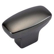 Hickory Hardware P208-BM 1-7/16-Inch Eclipse Cabinet Knob, Black Mist by Hickory Hardware