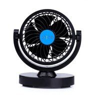 JOJOO 12V Single Swivel Head Car Auto Cooling Air Fan Rotatable Powerful 2 Speed Auto Quiet Ventilation with Kids... N11