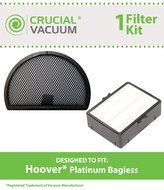 1 Hoover HEPA Filter &amp; 1 Primary Washable Filter, Part # 38765035 &amp; 43615096, Designed &amp; Engineered by Crucial...