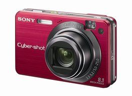 Sony Cybershot DSCW150/B 8.1MP Digital Camera with 5x Optical Zoom with Super Steady Shot (Black) N9