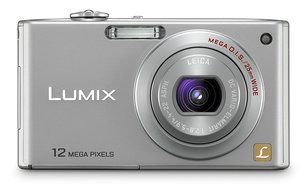 Panasonic Lumix DMC-FX48 12MP Digital Camera with 5x MEGA Optical Image Stabilized Zoom and 2.5 inch LCD (Black) N3