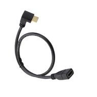Seadream 20" 50CM 90 Degree HDMI Right-toward Male to HDMI Female Cable Adapter Connector (Right-toward) N6