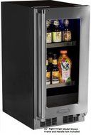 Marvel MP24BCF3LP 24" Professional Beverage Center with 20 Wine Bottle Capacity 2 Glide-Out Adjustable Glass Shelves...