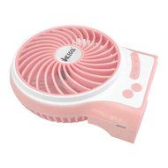 iKKEGOL Mini Portable Wireless Rechargeable Super Strong Wind Desk Fan W/ Rechargeable Battery - 3 Mode Wind Speed... N59