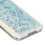 Galaxy S5 Neo Case,Galaxy S5 Case,ikasus Ultra Thin Clear Crystal Bling Shiny Giltter Rhinestone Clear Rubber... N4