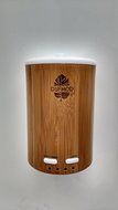 150ml Real Bamboo Wood Diffuser for essential oils, Cool Mist Ultrasonic aromatherapy Humidifier, Waterless Auto...