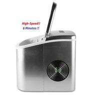 YT IM-12AR Portable Ice Maker, 26 Lbs ice every 24 hours, Sliver N11