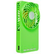 Happy-top&reg; 3 Speeds Portable Mini USB Desktop Fan Rechargeable Emergency Power Bank Ultra-thin Summer Fan Handheld... N4