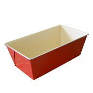 Meleg Otthon Ceramic coating Carbon Steel Bread Loaf Pan Nonstick, Perfect Meatloaf Pan ,Square Bakeware Pan Non-stick... N3