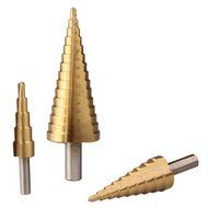 3 Pcs HSS Steel High Speed Step Drill Bits 12/20/32mm w/ Case by cmltzone