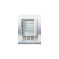 Summit SCR600LBITBADA: ADA compliant commercially listed beverage center for built-in use, with white cabinet,... N3