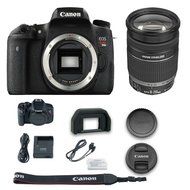 Canon T6s DSLR Camera + Canon EF-S 18-200mm f/3.5-5.6 IS Lens + All Original Accessories Included - International...
