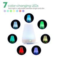 Antiya 100ml Aromatherapy Essential Oil Diffuser Portable Ultrasonic Cool Mist Aroma Humidifier with Color LED... N2