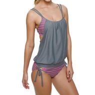 HOT Sale!MOKINGTOP,Canserin Women Striped Splicing Spaghetti Strap Swimwear