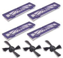 I-clean High-Performance Replacement Neato Filter [3 pcs Side Brush&amp;4 pcs Replacement Neato Filter] for Neato...